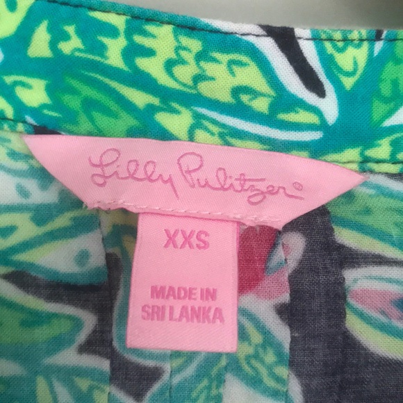 Lilly Pulitzer elephant print tunic - Picture 2 of 3